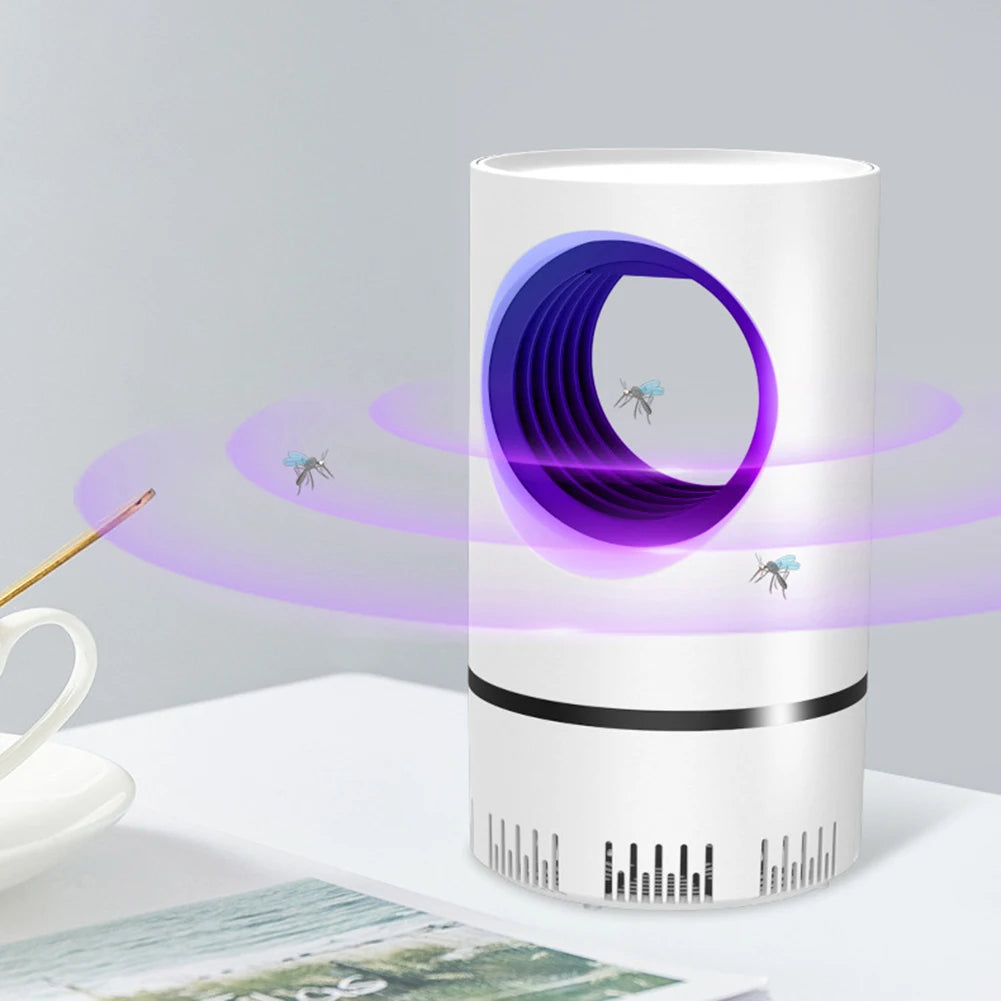 Intelligent USB Mosquito Killer Lamp – Silent Electric Bug Zapper for Home & Office