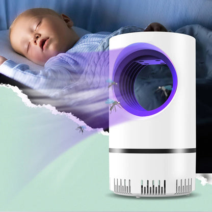 Intelligent USB Mosquito Killer Lamp – Silent Electric Bug Zapper for Home & Office