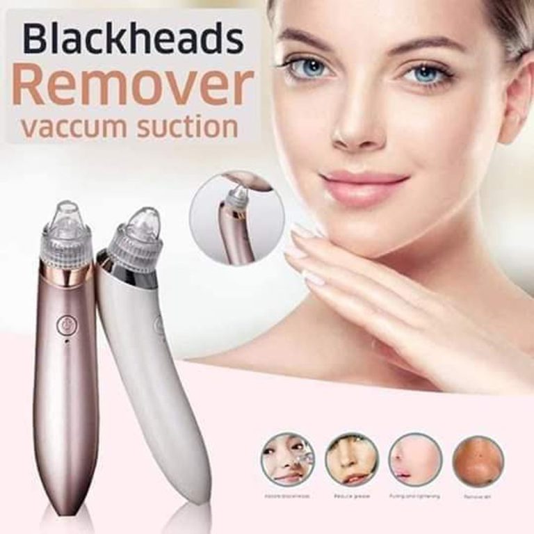 4-in-1 Rechargeable Blackhead Remover – Vacuum Pore Cleaner & Skin Extractor