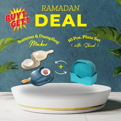 Food Preparation Tool for Dumplings, Samosas, and Empanadas