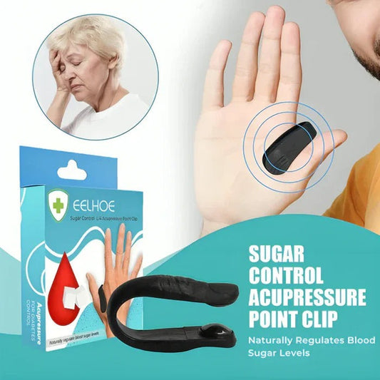 Portable Acupressure Massage Clip for Stress and Migraine Relief