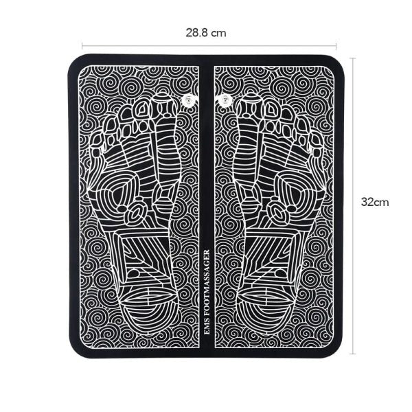 Electric EMS Foot Massager Mat – Foldable Foot Massage Pad for Pain Relief & Blood Circulation