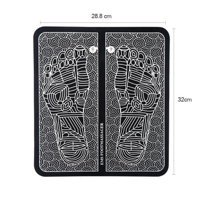 Electric EMS Foot Massager Mat – Foldable Foot Massage Pad for Pain Relief & Blood Circulation