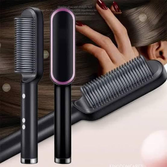 Professional Hair Styling Comb with Adjustable Heat Settings
