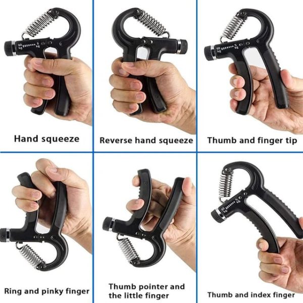 Premium Hand Gripper – Adjustable Grip Strengthener for Hand, Wrist & Forearm Training, Rehab & Fitness