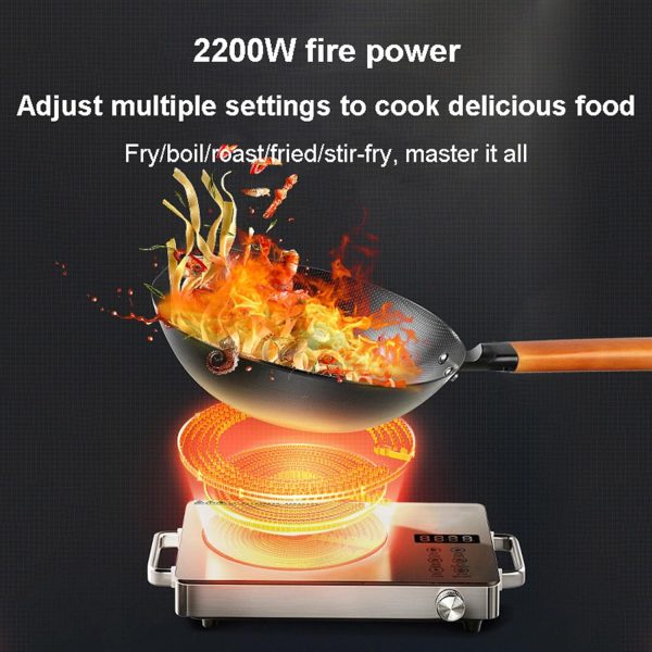 Raf Multifunctional Electric Stove – 3500W Infrared Cooker for All Pots