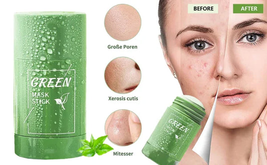 Green Mask Stick for Blackhead Removal and Oil Control